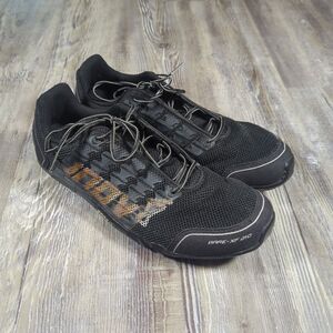 Inov8 Bare-XF 210 Ropetec Cross Training Black Barefoot Shoes Women's 9.5 Mens 8